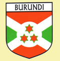 Burundi Flag Country Flag Burundi Decals Stickers Set of 3