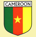 Cameroon Flag Country Flag Cameroon Decals Stickers Set of 3