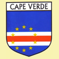 Cape Verde Flag Country Flag Cape Verde Decals Stickers Set of 3