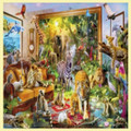 Coming To Life Animal Themed Maestro Wooden Jigsaw Puzzle 300 Pieces