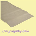 Ivory Organza Wedding Table Runners Decorations x 5 For Hire