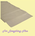 Ivory Organza Wedding Table Runners Decorations x 25 For Hire