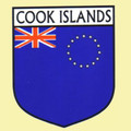 Cook Islands Flag Country Flag Cook Islands Decals Stickers Set of 3