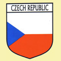 Czech Republic Flag Country Flag Czech Republic Decals Stickers Set of 3