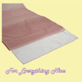 Mauve Organza Wedding Table Runners Decorations x 5 For Hire