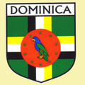 Dominica Flag Country Flag Dominica Decal Sticker