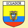 Ecuador Flag Country Flag Ecuador Decal Sticker
