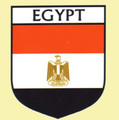 Egypt Flag Country Flag Egypt Decals Stickers Set of 3