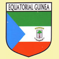 Equatorial Guinea Flag Country Flag Equatorial Guinea Decals Stickers Set of 3