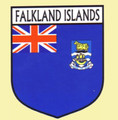 Falkland Islands Flag Country Flag Falkland Islands Decals Stickers Set of 3