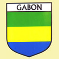 Gabon Flag Country Flag Gabon Decal Sticker