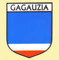 Gagauzia Flag Country Flag Gagauzia Decal Sticker