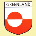 Greenland Flag Country Flag Greenland Decal Sticker
