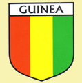 Guinea Flag Country Flag Guinea Decals Stickers Set of 3