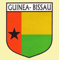 Guinea-Bissau Flag Country Flag Guinea-Bissau Decals Stickers Set of 3