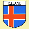 Iceland Flag Country Flag Iceland Decal Sticker