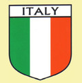 Italy Flag Country Flag Italy Decal Sticker