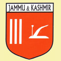 Jammu And Kashmir Flag Country Flag Jammu And Kashmir Decals Stickers Set of 3