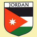 Jordan Flag Country Flag Jordan Decals Stickers Set of 3