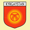 Kyrgaystan Flag Country Flag Kyrgaystan Decals Stickers Set of 3