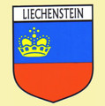 Liechenstein Flag Country Flag Liechenstein Decals Stickers Set of 3
