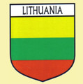 Lithuania Flag Country Flag Lithuania Decal Sticker