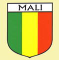 Mali Flag Country Flag Mali Decal Sticker