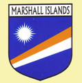 Marshall Islands Flag Country Flag Marshall Islands Decals Stickers Set of 3
