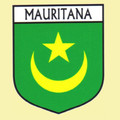Mauritana Flag Country Flag Mauritana Decal Sticker