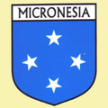 Micronesia Flag Country Flag Micronesia Decals Stickers Set of 3