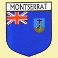 Montserrat Flag Country Flag Montserrat Decal Sticker