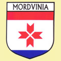 Mordvinia Flag Country Flag Mordvinia Decals Stickers Set of 3