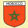 Morocco Flag Country Flag Morocco Decal Sticker