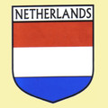 Netherlands Flag Country Flag Netherlands Decal Sticker