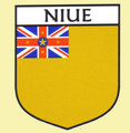 Niue Flag Country Flag Niue Decal Sticker
