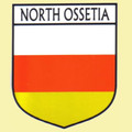 North Ossetia Flag Country Flag North Ossetia Decal Sticker