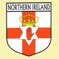 Northern Ireland Flag Country Flag Northern Ireland Decals Stickers Set of 3