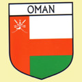 Oman Flag Country Flag Oman Decals Stickers Set of 3