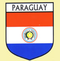 Paraguay Flag Country Flag Paraguay Decal Sticker