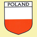Poland Flag Country Flag Poland Decal Sticker