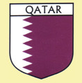 Qatar Flag Country Flag Qatar Decal Sticker