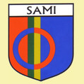 Sami Flag Country Flag Sami Decals Stickers Set of 3