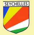 Seychelles Flag Country Flag Seychelles Decals Stickers Set of 3
