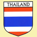 Thailand Flag Country Flag Thailand Decal Sticker