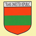 Trans Dniester Republic Flag Country Flag Trans Dniester Republic Decal Sticker