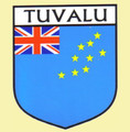 Tuvalu Flag Country Flag Tuvalu Decals Stickers Set of 3