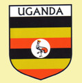 Uganda Flag Country Flag Uganda Decal Sticker