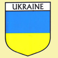 Ukraine Flag Country Flag Ukraine Decal Sticker