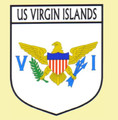 US Virgin Islands Flag Country Flag US Virgin Islands Decal Sticker