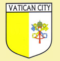 Vatican City Flag Country Flag Vatican City Decals Stickers Set of 3